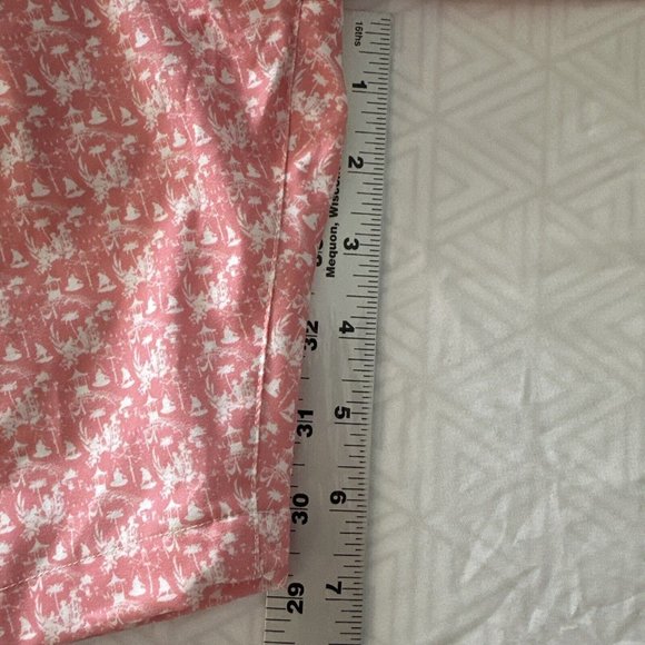 Krewe Du Q Andros Men’s Swim Trunks Size Small Pink Volley Bathing Suit Bottoms - Picture 7 of 7